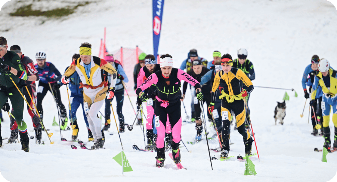 Lumarjev vertikal: tek na smučeh